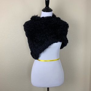 BCBG Faux Fur Fashion Cover Up